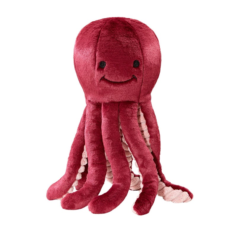 Fluff & Tuff Olympia Octopus Plush Dog Toy, 11 Inch, with Durable Tuffweb Mesh Liner - Image 1